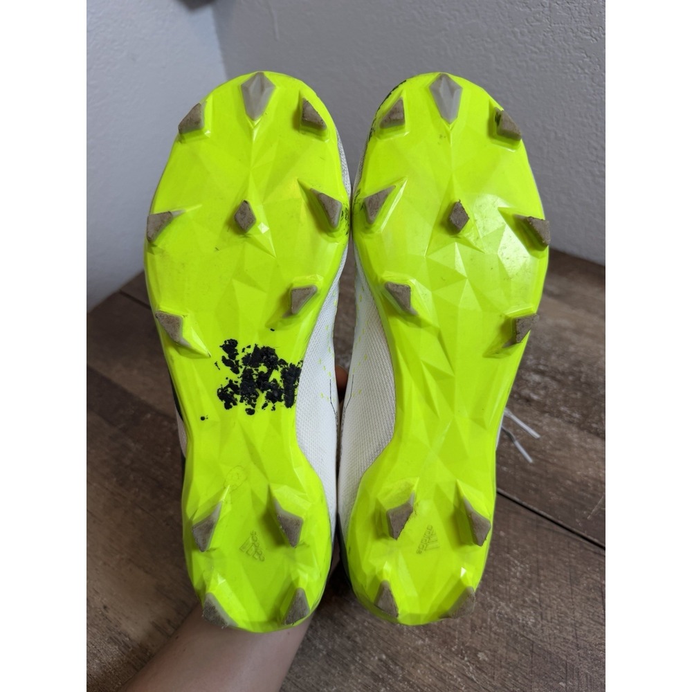 Adidas Predator Accuracy .3 FG White Lucid Lemon GZ0024 Mens Size 10 Soccer - Picture 6 of 7
